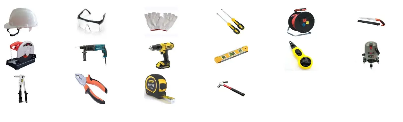 dụng cụ thi c&ocirc;ng