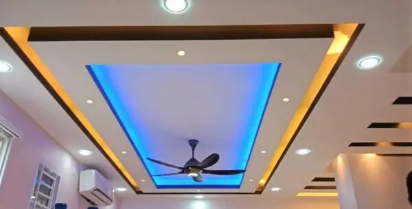 Mẫu trần thạch cao ch&igrave;m giật cấp