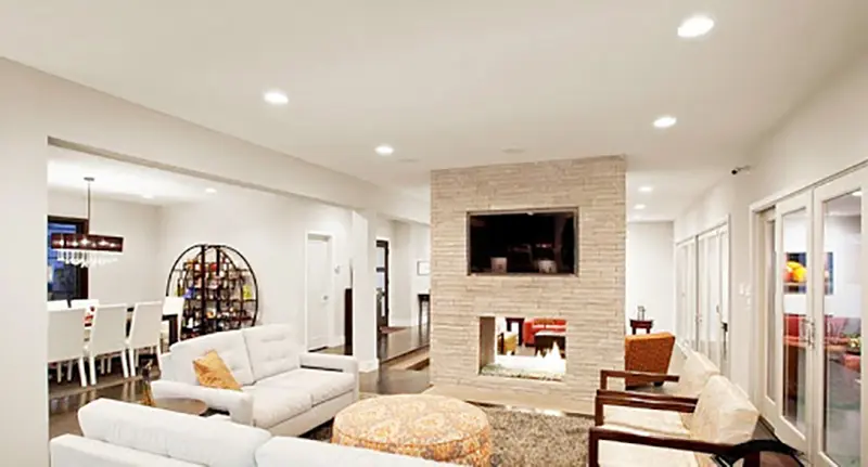 1. Thi c&ocirc;ng trần thạch cao ch&igrave;m phẳng (trần phẳng)