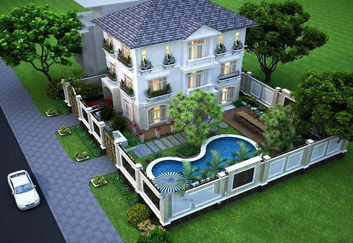 Những ý tưởng thiết kế Sân vườn và Nhà vườn đẹp ấn tượng mẫu nhà vườn đẹp