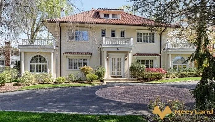 Mẫu nh&agrave; vườn đẹp 2 tầng