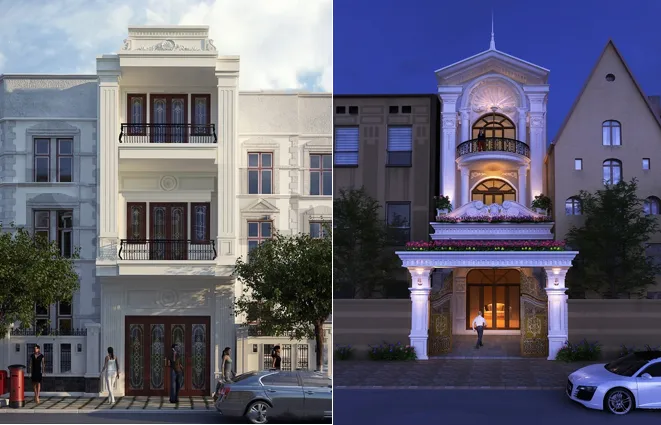 Phong c&aacute;ch kiến tr&uacute;c t&acirc;n cổ điển l&agrave; g&igrave;?-xaydungkimanh.com