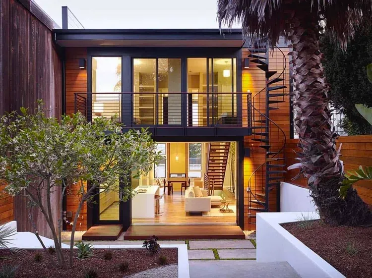 mau nha tien che 2 lau - www.xaydungkimanh.com