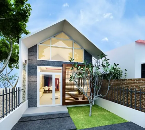 Nh&agrave; cấp 4 c&oacute; g&aacute;c lửng hot nhất 2021 - X&acirc;y dựng kim anh