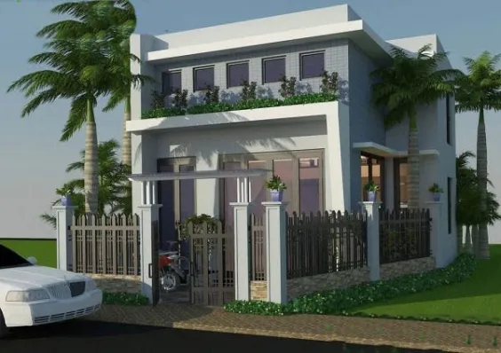 Nh&agrave; cấp 4 c&oacute; g&aacute;c lửng hot nhất - X&acirc;y dựng kim anh