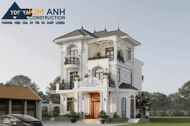 biet thu 3 tang mai nhat