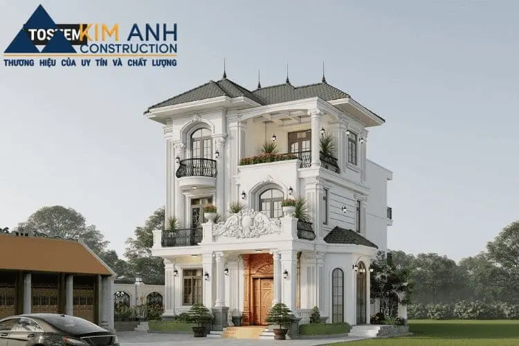 biet thu 3 tang mai nhat