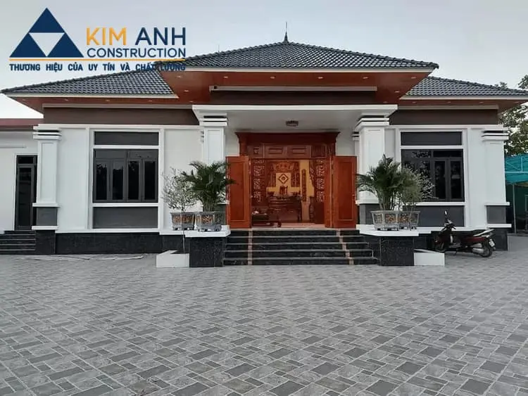 Mẫu nh&agrave; cấp 4 m&aacute;i nhật