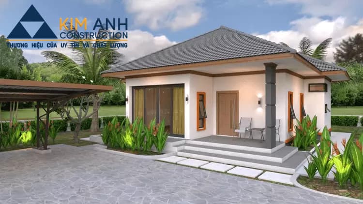 nha cap 4 mai nhat don gian