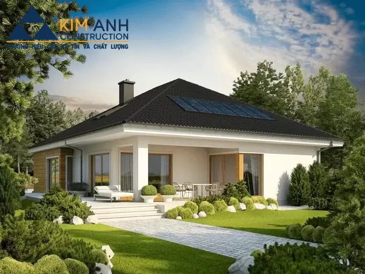 nha cap 4 mai nhat san vuon