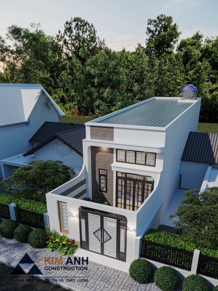 mau nha cap 4 mai ton