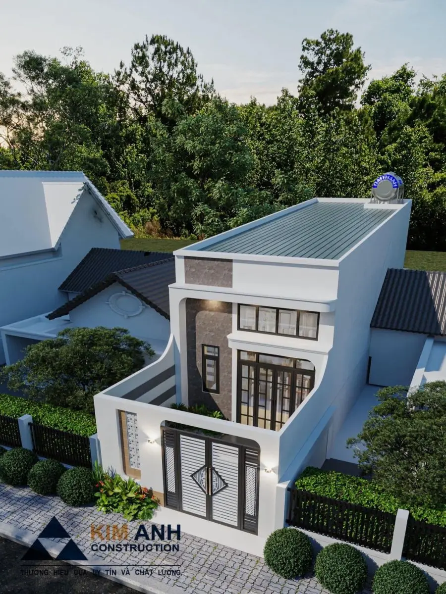 mau nha cap 4 mai ton