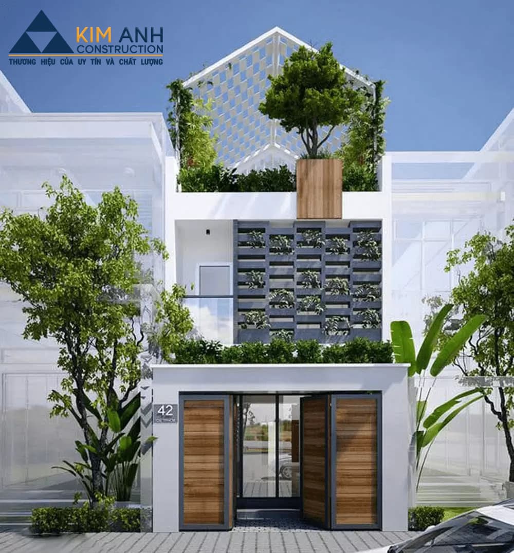 mau nha ong 2 tang 3 phong ngu