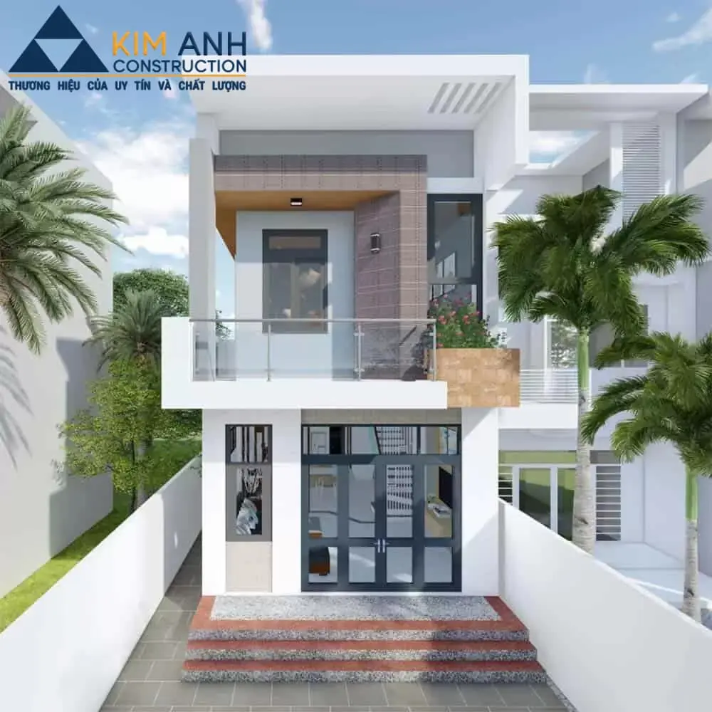 mau nha ong 2 tang mai bang