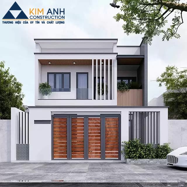 mau nha ong 2 tang mai bang