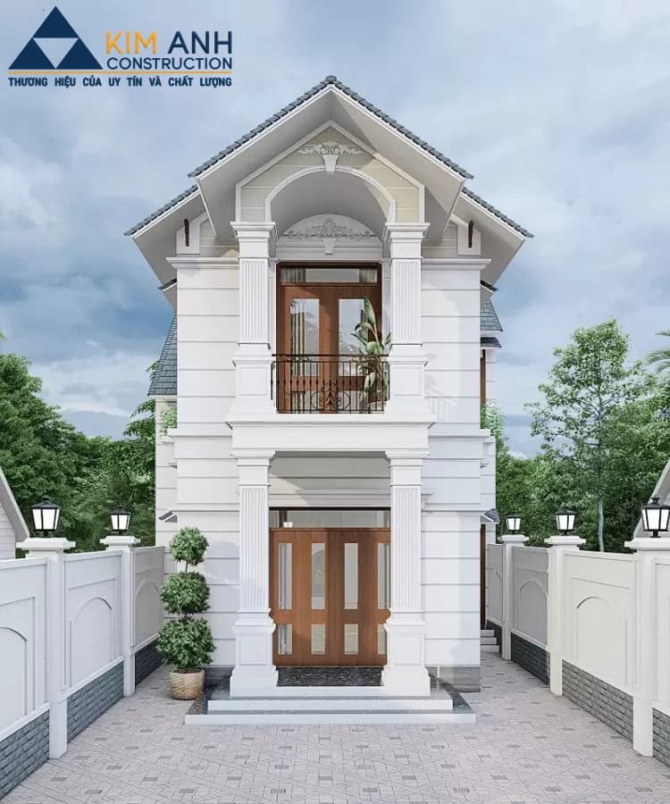 mau nha ong 2 tang mai thai