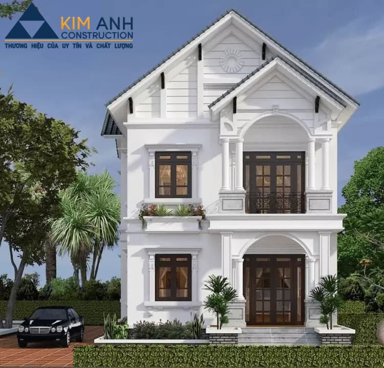 mau nha ong 2 tang mai thai