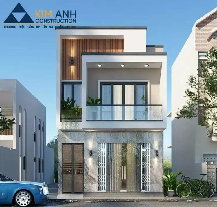 mau nha ong 2 tang hien dai