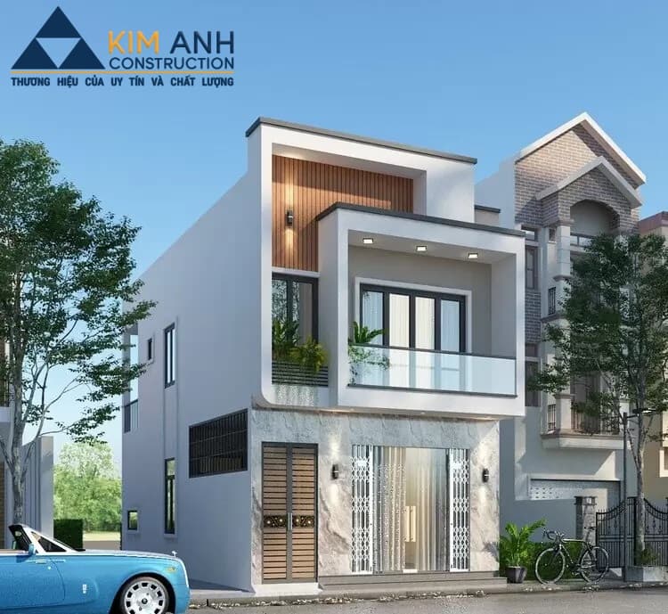 mau nha ong 2 tang hien dai