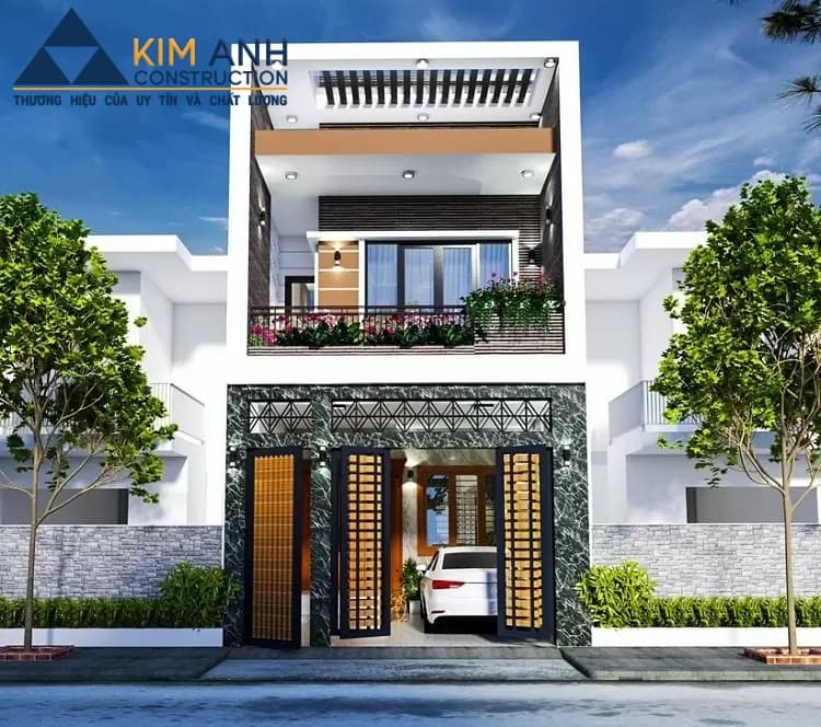 mau nha ong 2 tang 5x20