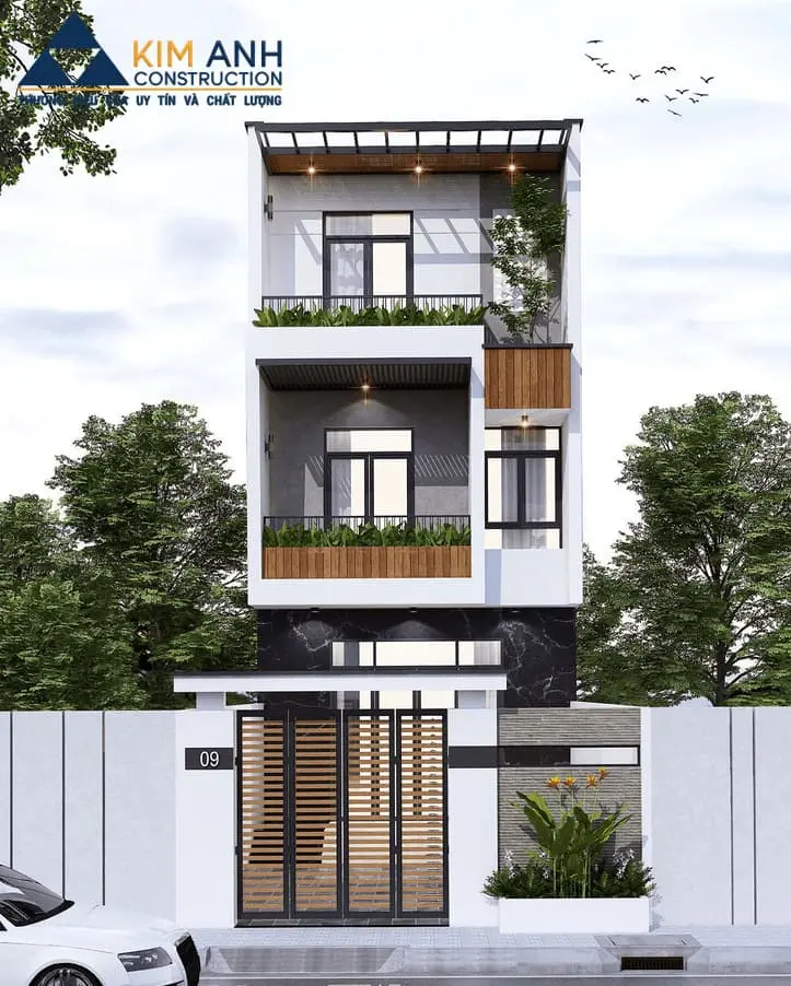 mau nha ong 3 tang mai bang