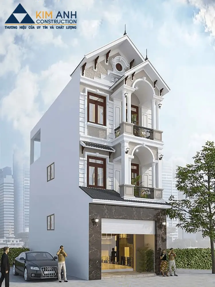 mau nha ong 3 tang mai thai