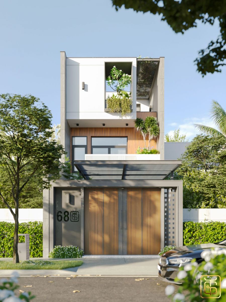 mau nha pho dep mai bang