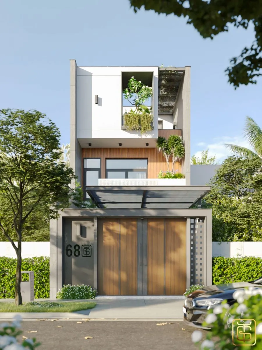 mau nha pho dep mai bang