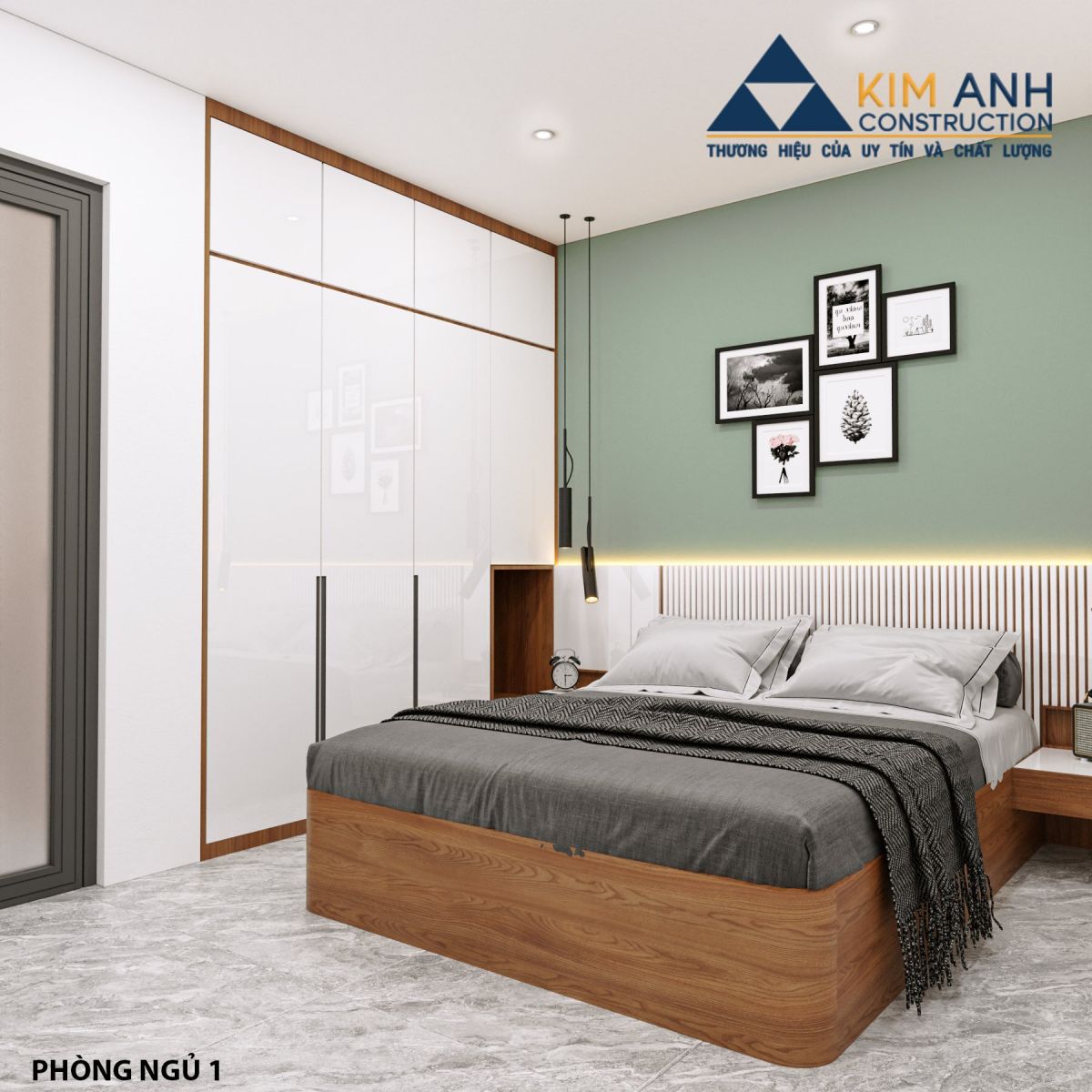 quán cafe kết hợp văn phòng - khu phòng ngủ