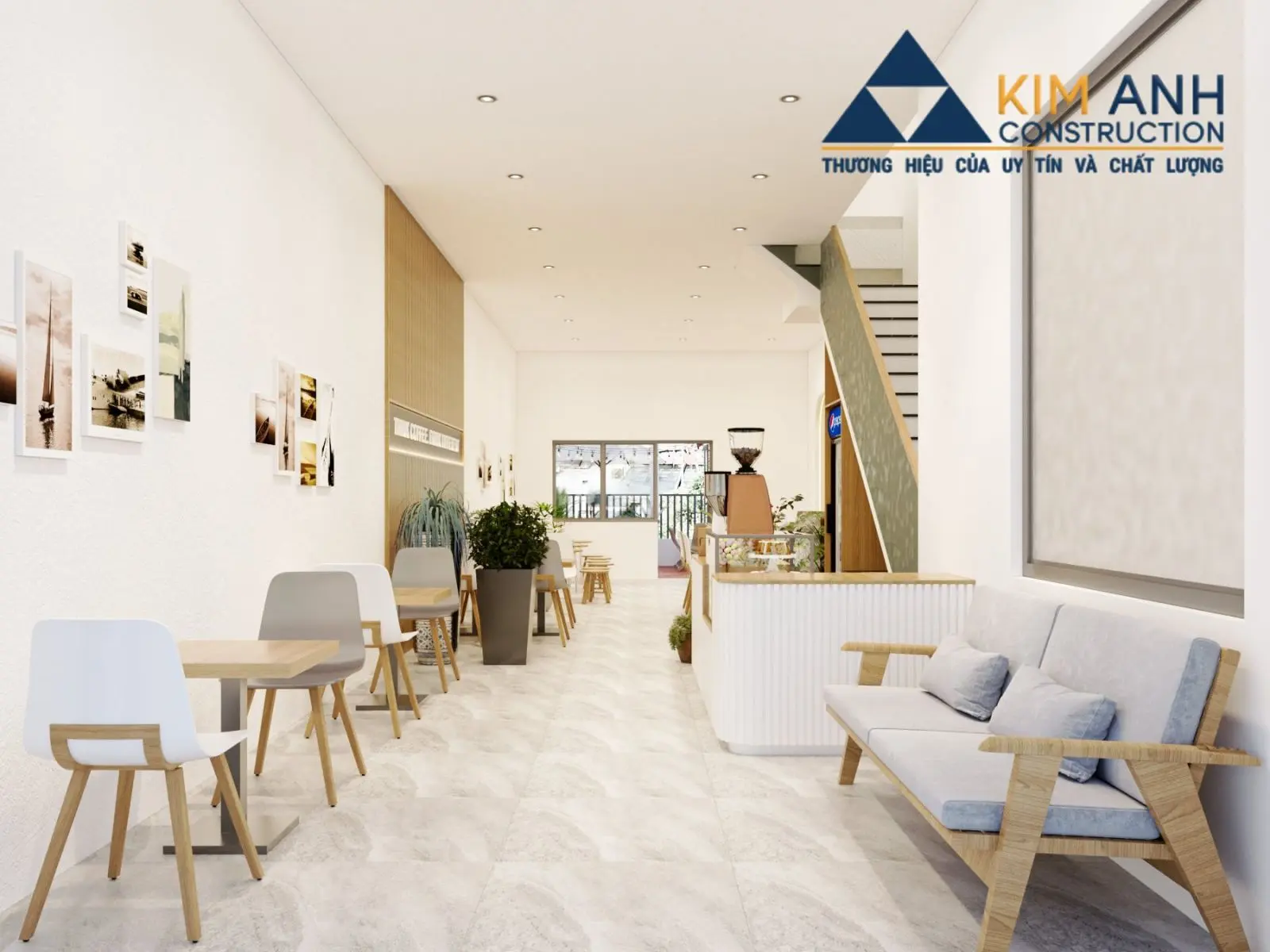 qu&aacute;n cafe kết hợp văn ph&ograve;ng