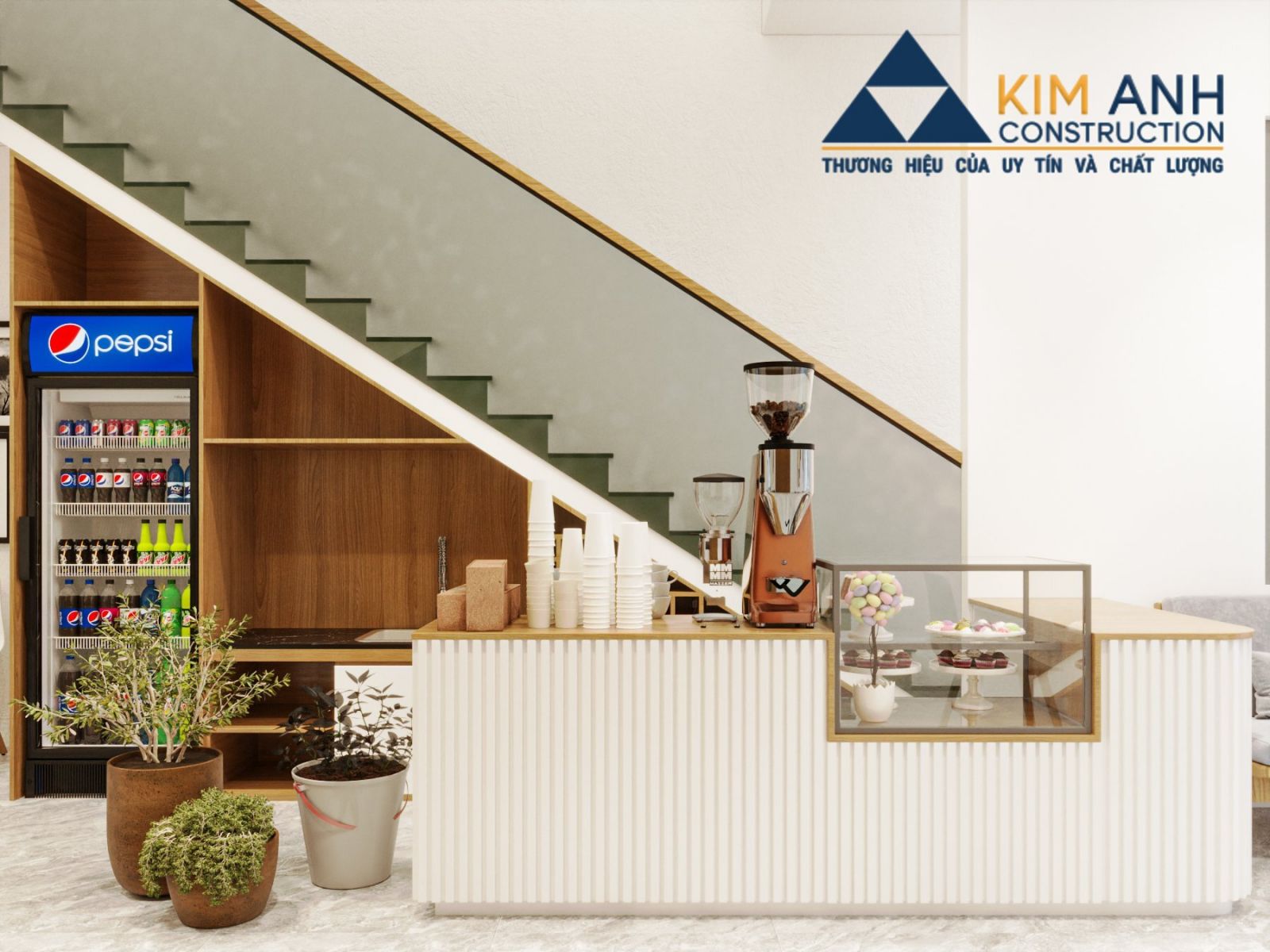 quán cafe kết hợp văn phòng