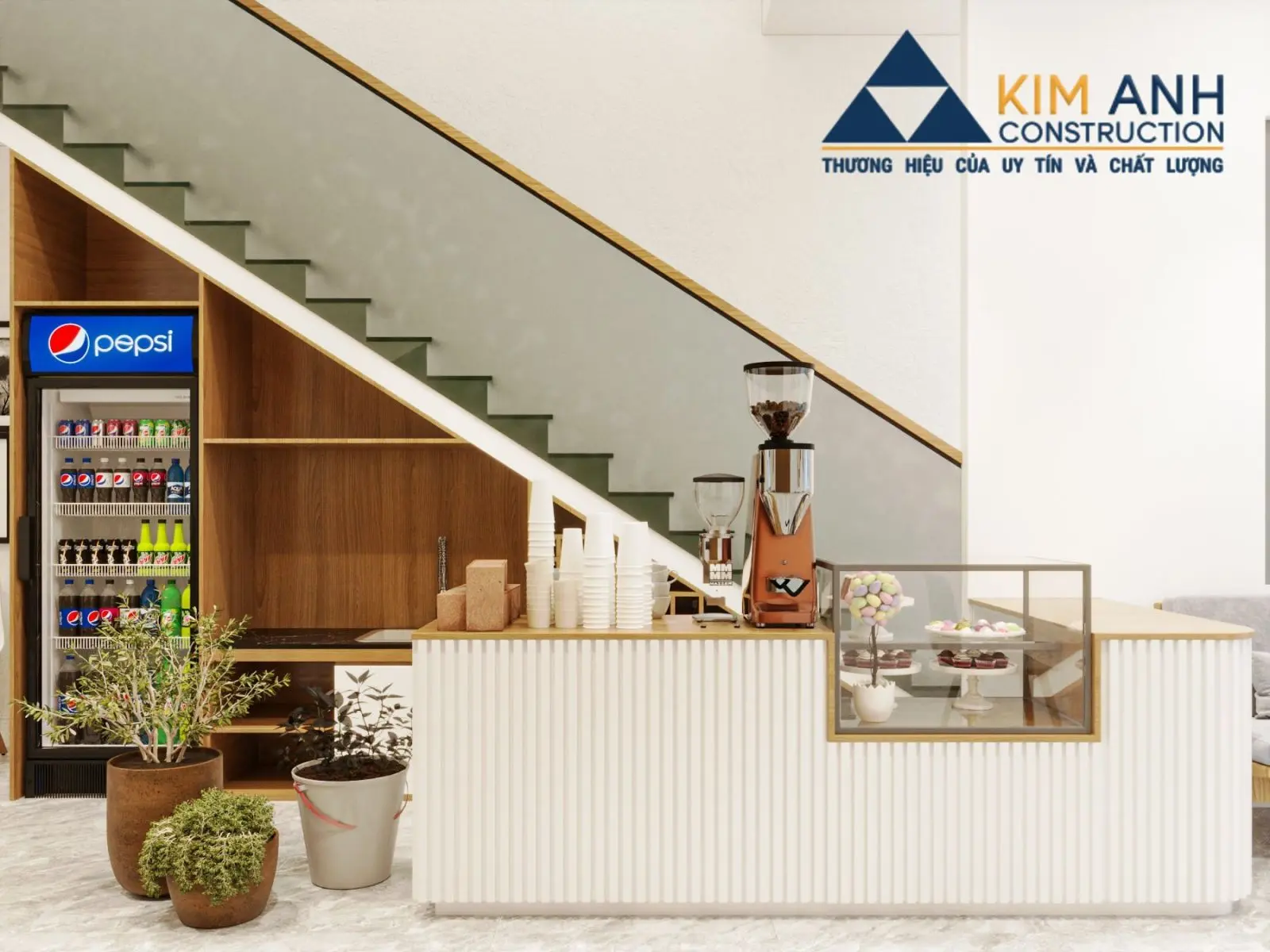 qu&aacute;n cafe kết hợp văn ph&ograve;ng