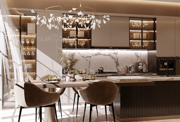 Thiết kế phòng bếp hiện đại - xu hướng thiết kế của thờI đại-xaydungkimanh.com