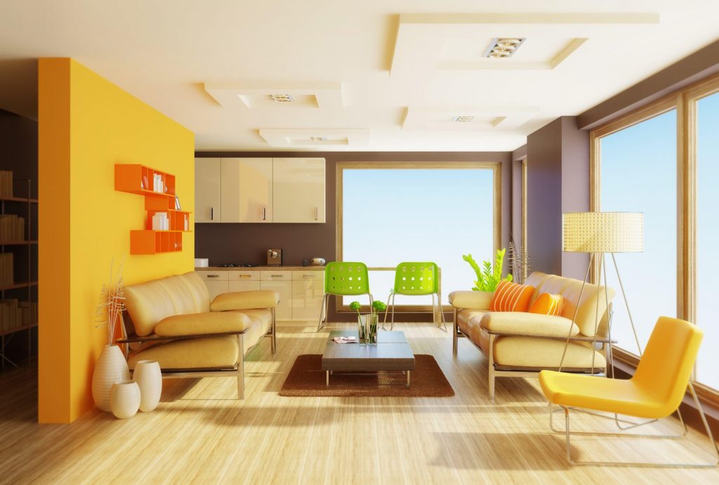 Mau thiet ke tran thach cao phong khach so 22 Mẫu thiết kế trần thạch cao phòng khách số 22