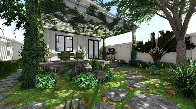 mau san vuon biet thu - www.xaydungkimanh.com