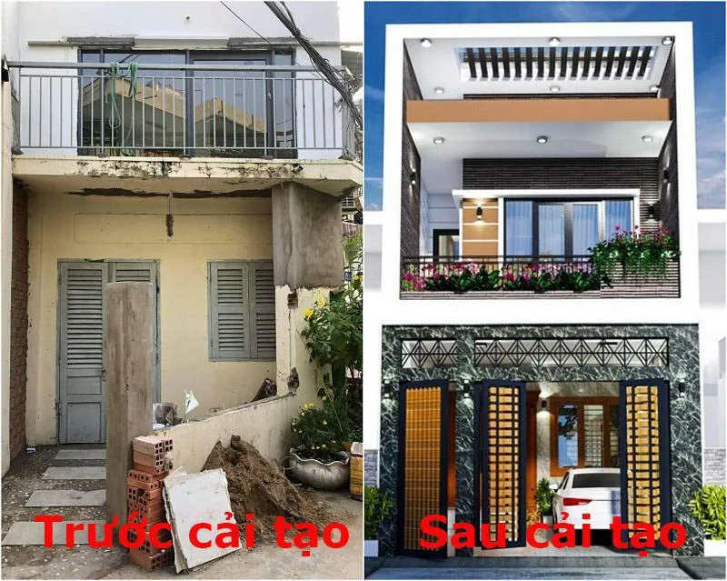 chi phi sua chua cai tao nha 2 tang 