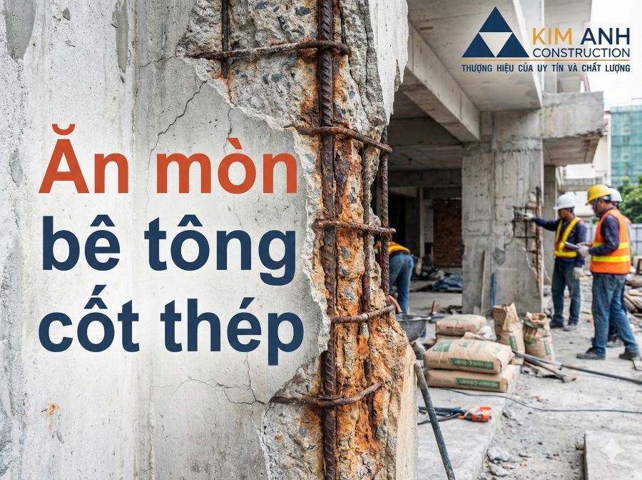 ăn mòn bê tông cốt thép