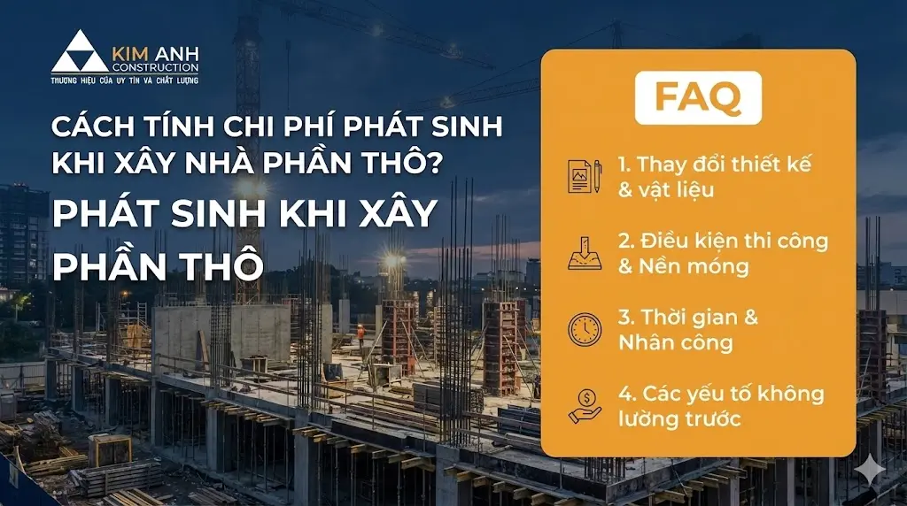 C&aacute;c khoản ph&aacute;t sinh khi x&acirc;y nh&agrave;