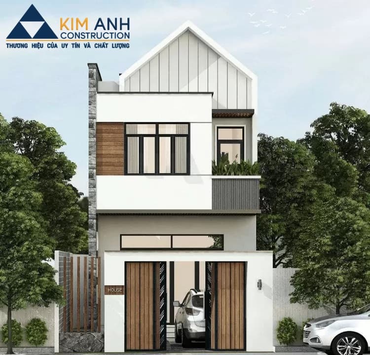 Chi phí xây thô nhà 2 tầng