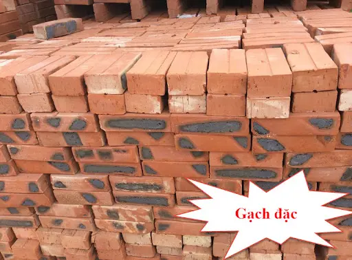 Gạch đặc (gạch đất nung đặc)