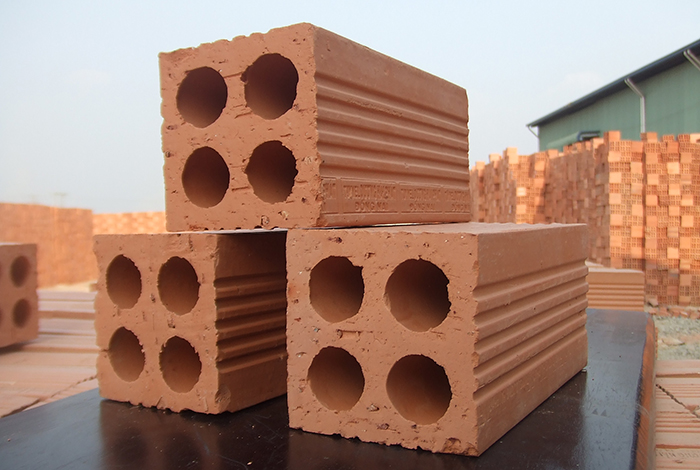 Gạch ống (gạch đất nung 2 lỗ, 4 lỗ, 6 lỗ,...)