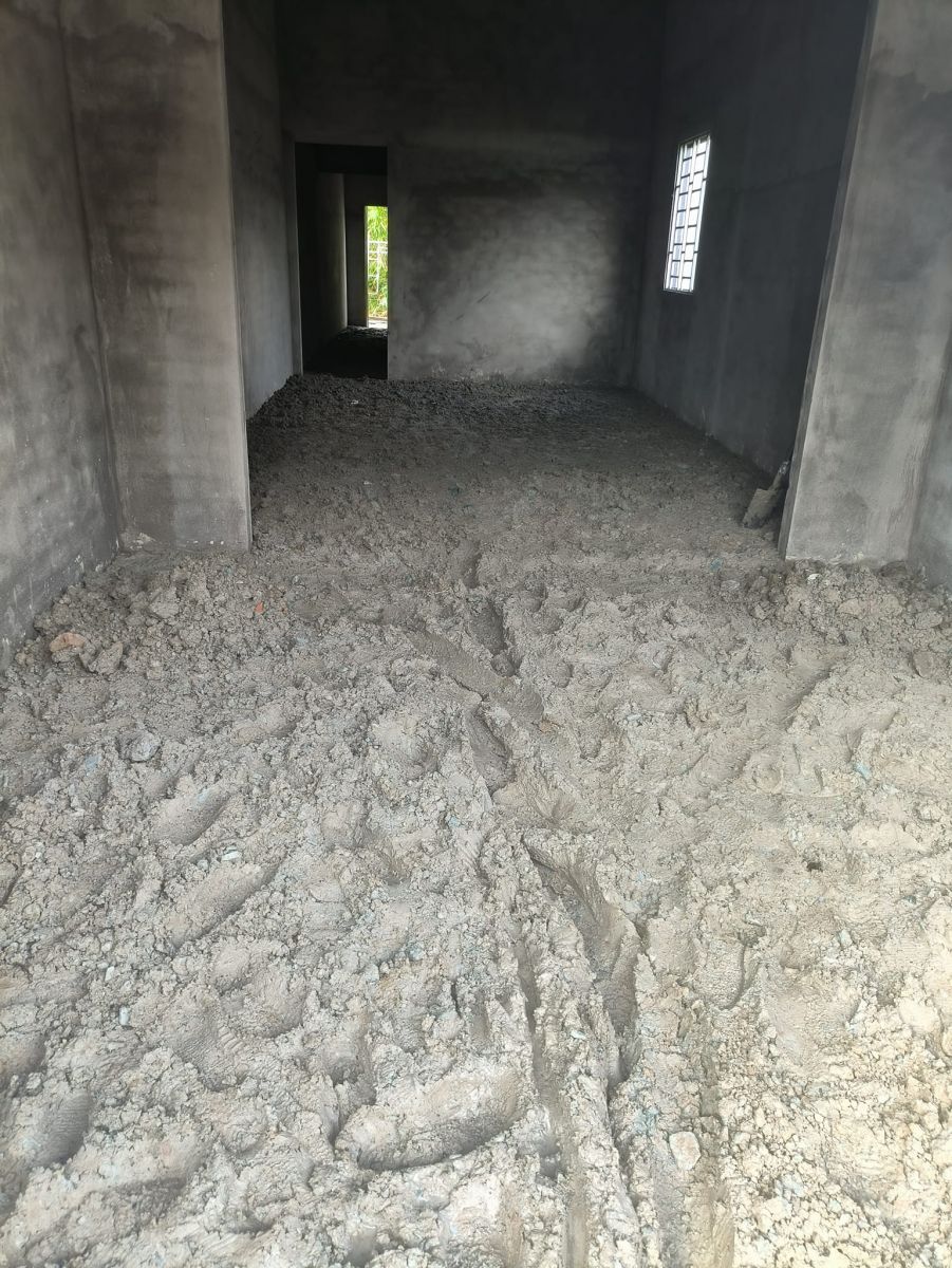 Lăm le cát/xà bần + Cán vữa xi măng