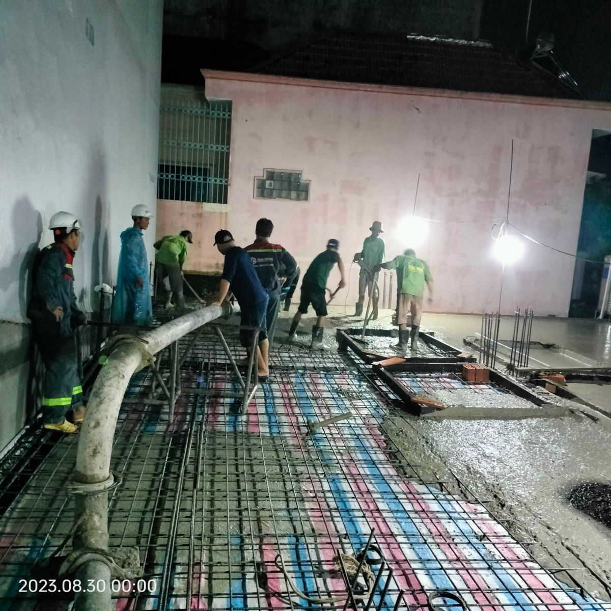 Mùa mưa giúp kiểm tra chống thấm bê tông