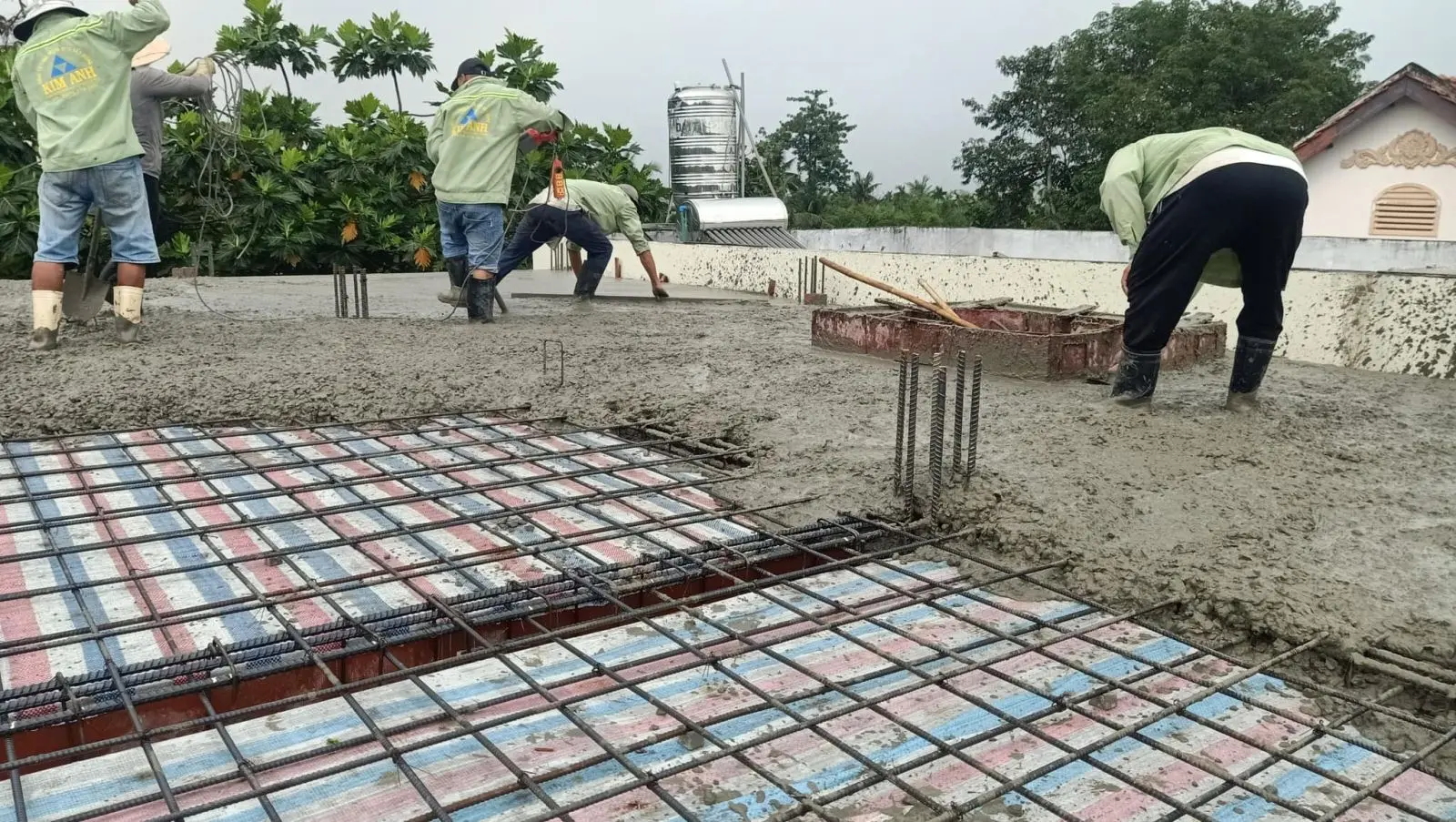 Nghiệm thu c&ocirc;ng t&aacute;c b&ecirc; t&ocirc;ng