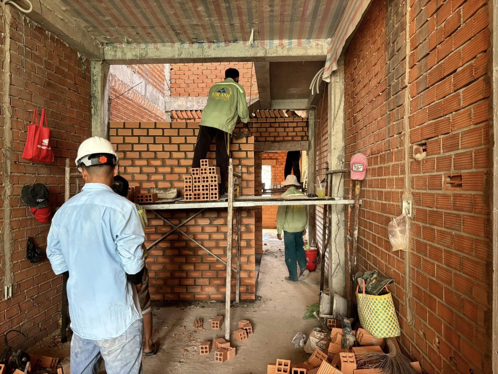 Nghiệm thu công tác xây tường