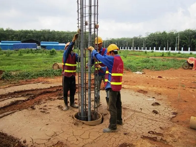 Quy tr&igrave;nh thi c&ocirc;ng cọc khoan nhồi