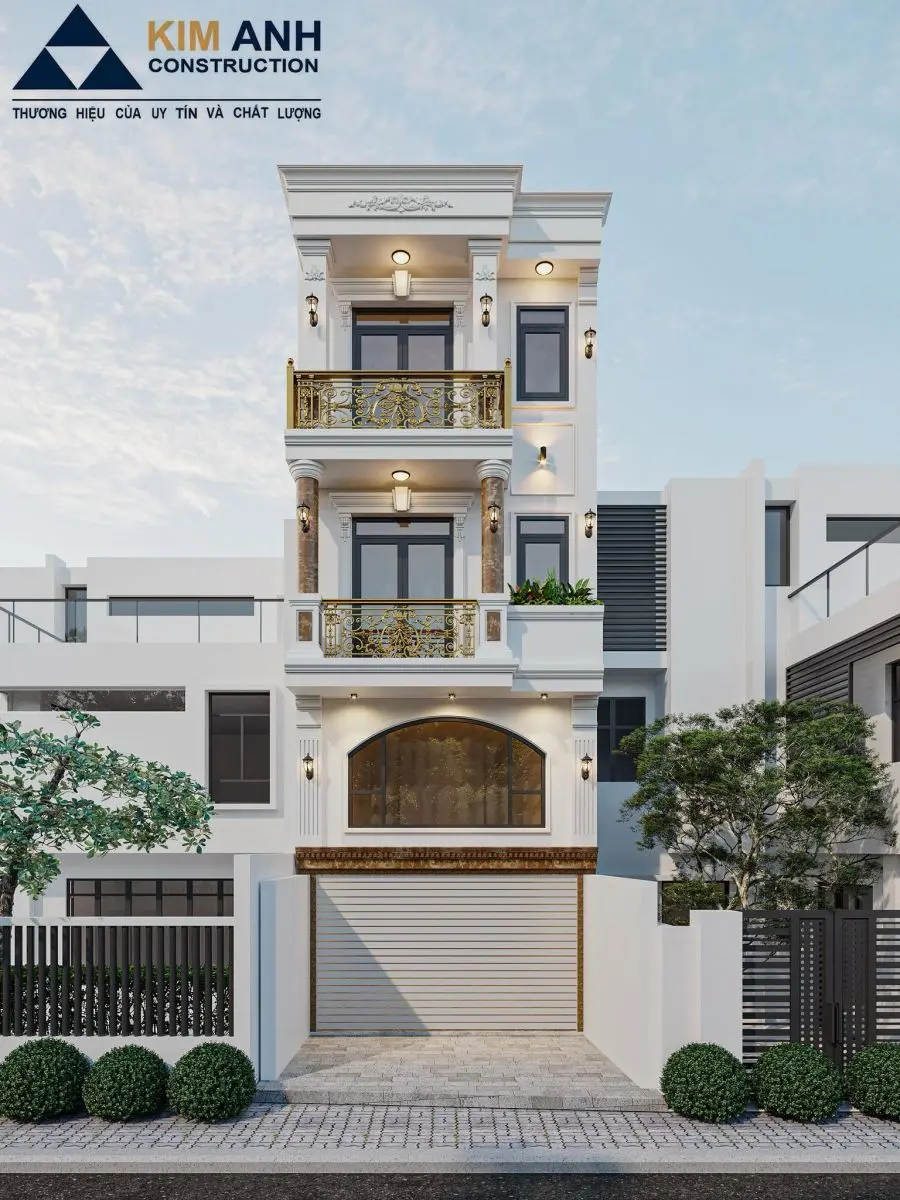 Mẫu nh&agrave; phố hiện đại