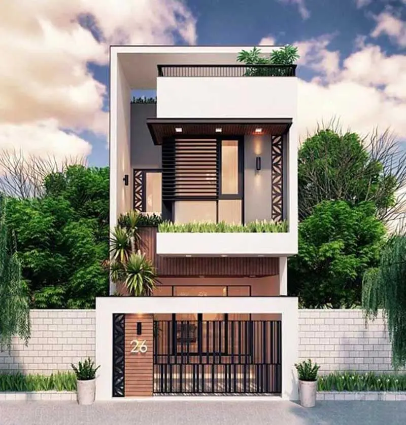 Dự &aacute;n thiết kế v&agrave; thi c&ocirc;ng&nbsp;nh&agrave; phố 60m2 tại H&oacute;c M&ocirc;n