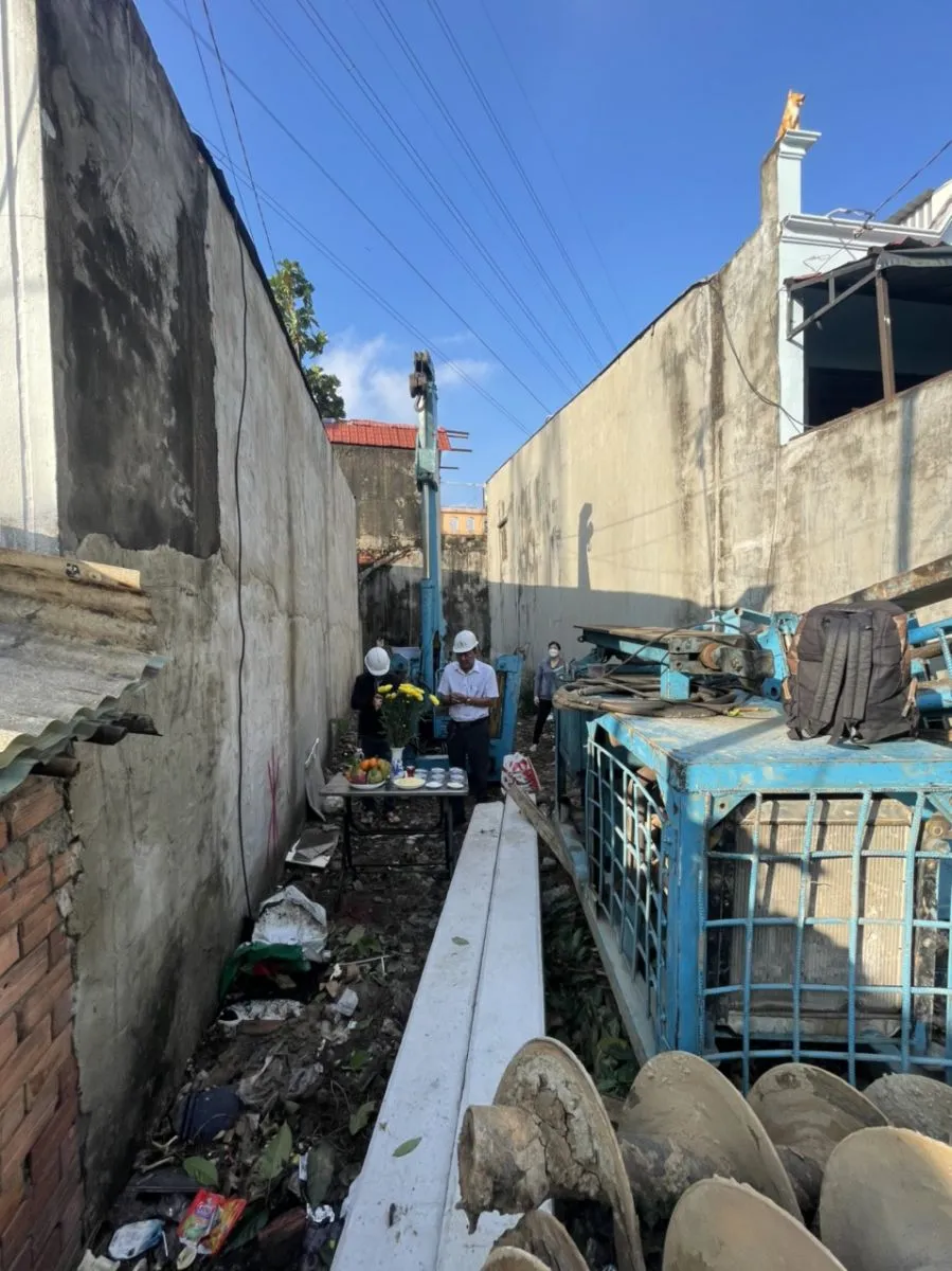 Lễ động thổ dự &aacute;n x&acirc;y nh&agrave; trọn g&oacute;i B&igrave;nh Ch&aacute;nh - X&acirc;y Dựng Kim Anh