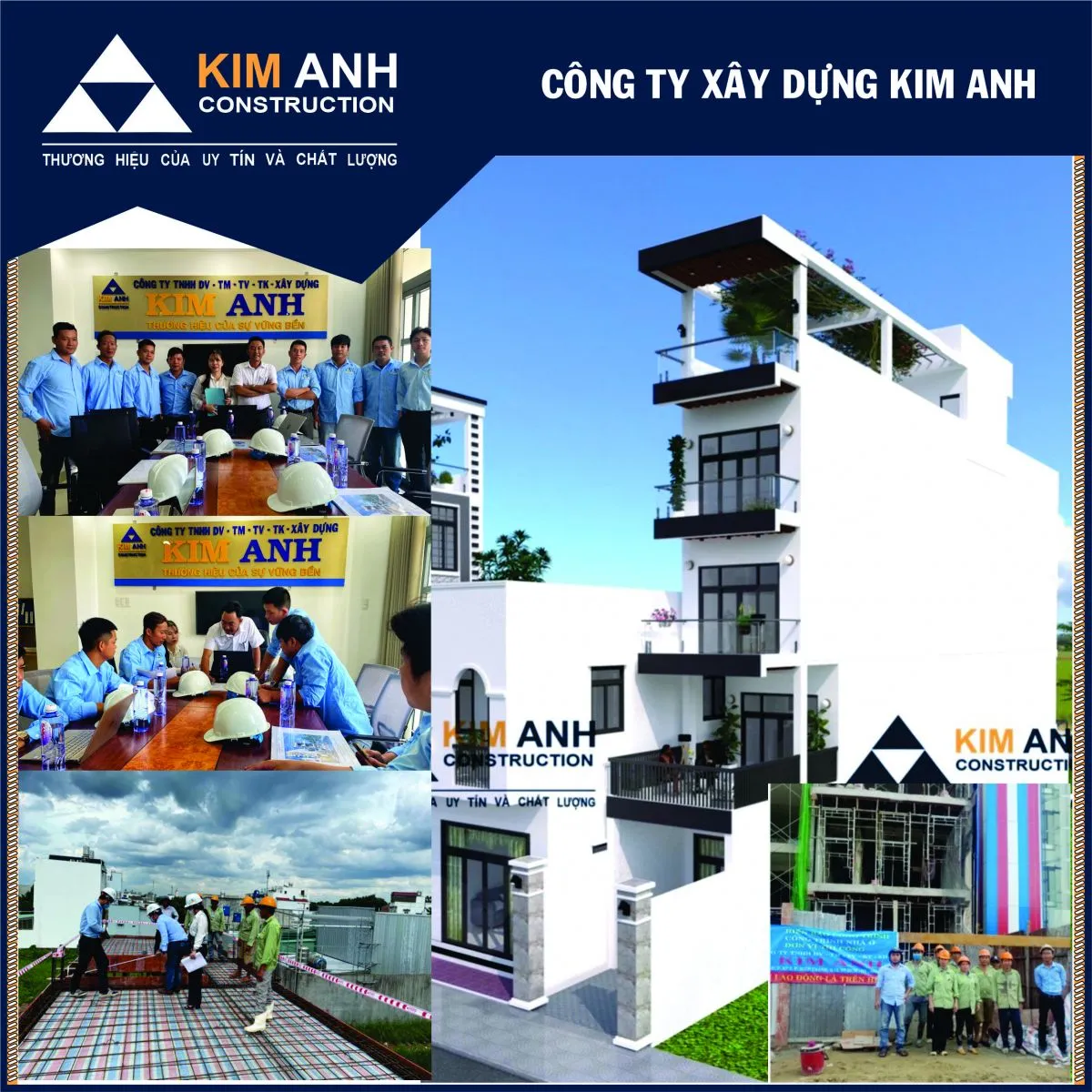 X&acirc;y Dựng Kim Anh: C&ocirc;ng ty x&acirc;y dựng uy t&iacute;n tại Long An